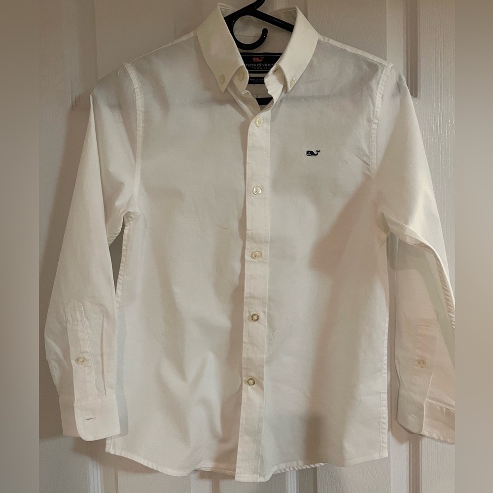 White long sleeve bottom down